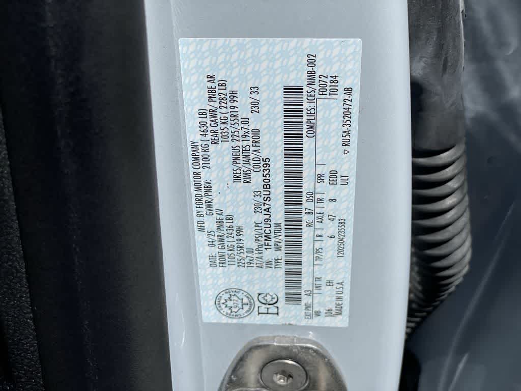 2025 Ford Escape Platinum