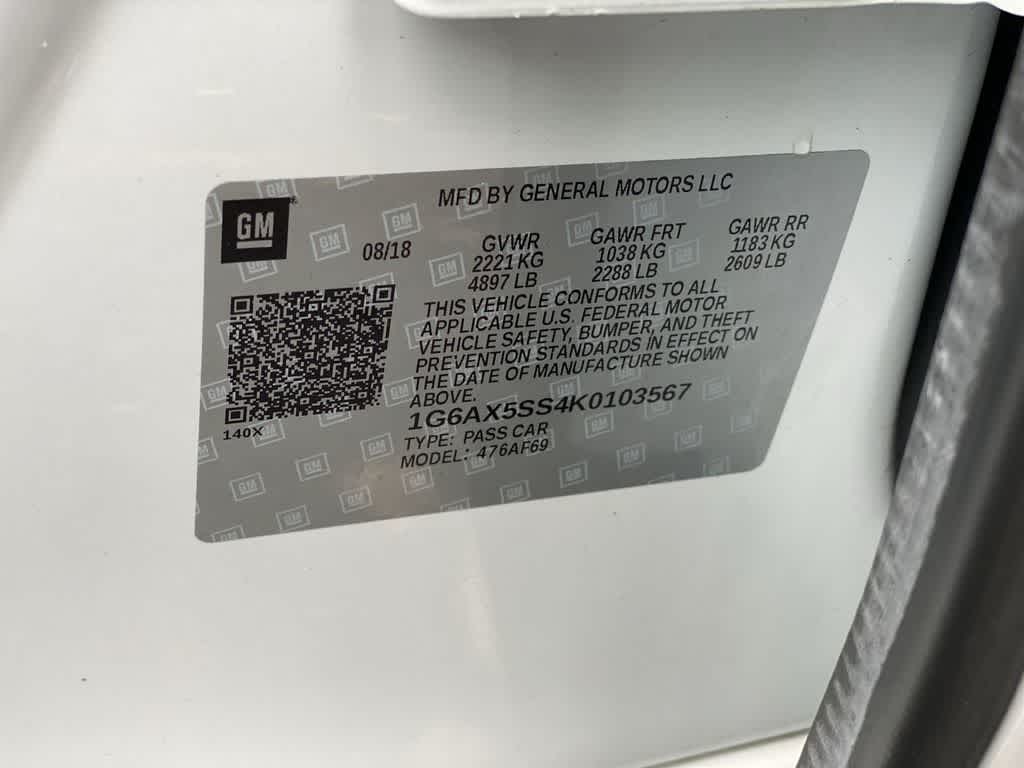 2019 Cadillac CTS Luxury AWD