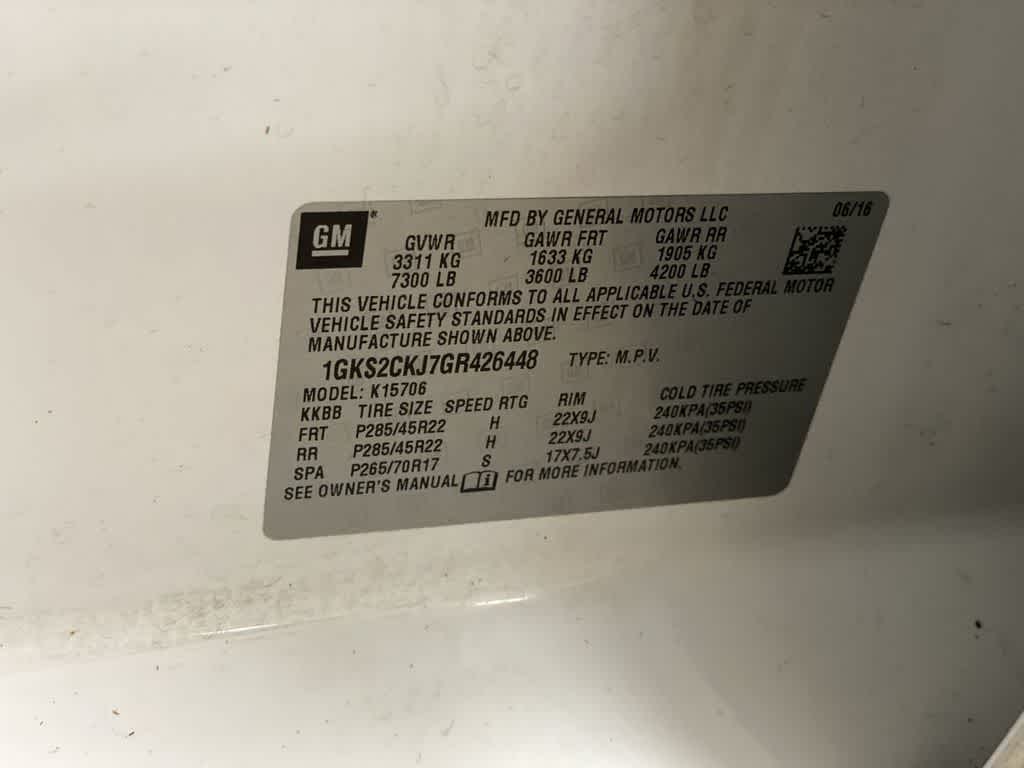 2016 GMC Yukon Denali