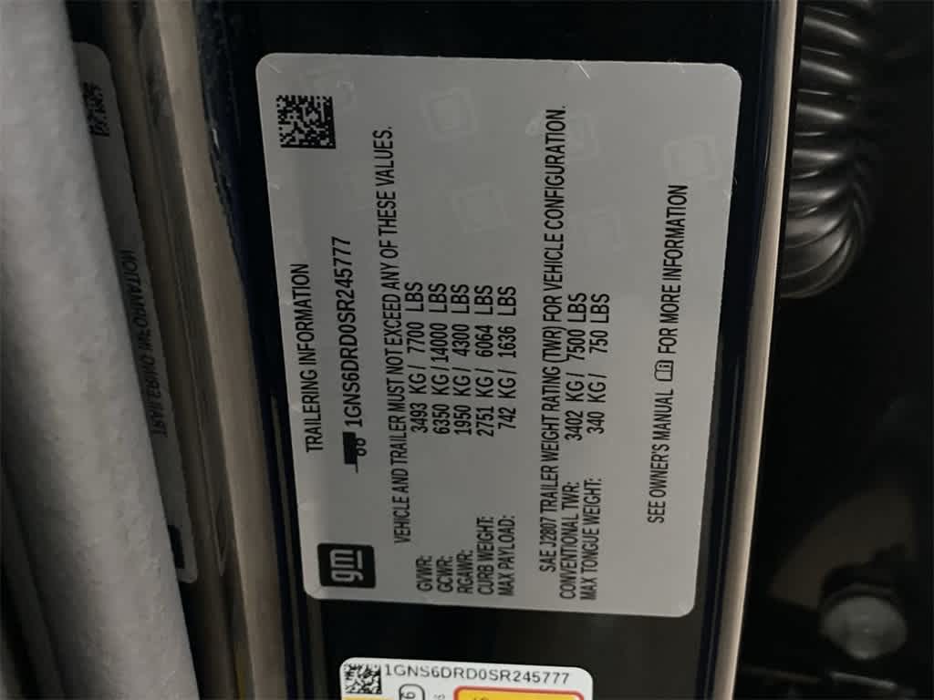 2025 Chevrolet Suburban Z71