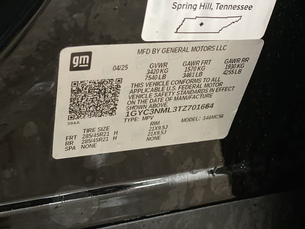 2026 Cadillac VISTIQ Sport