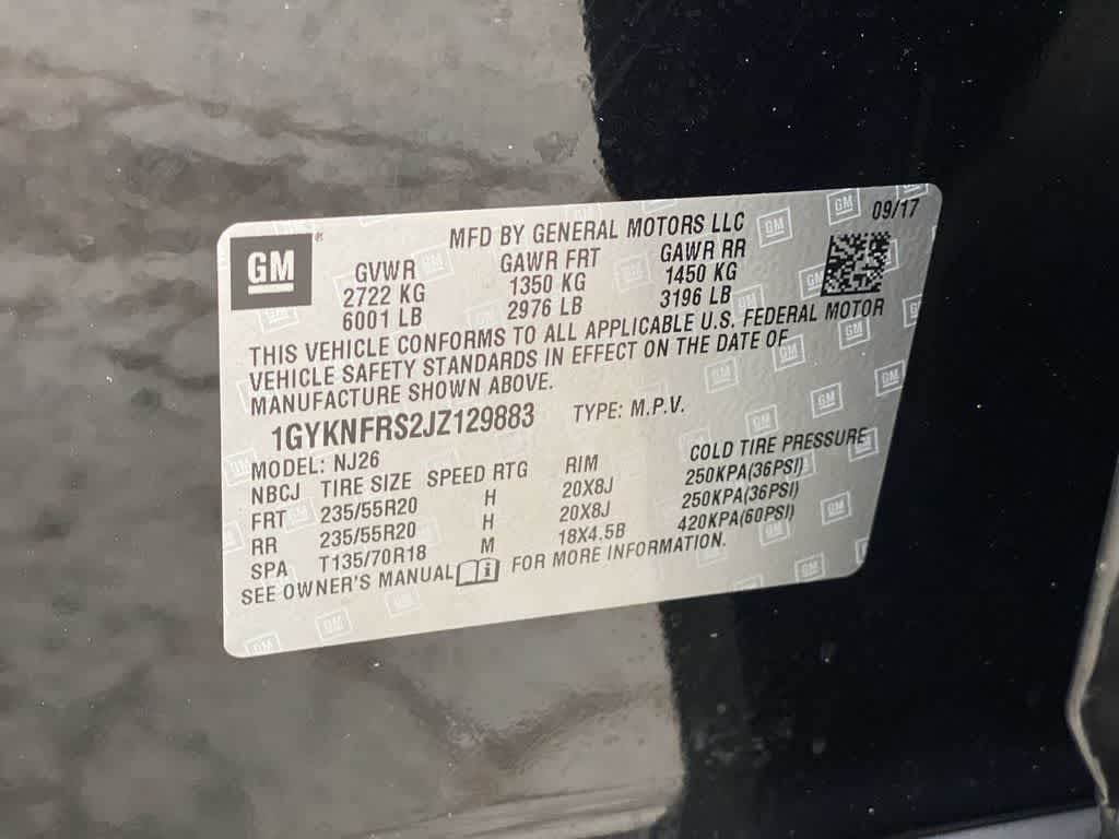 2018 Cadillac XT5 Premium Luxury AWD