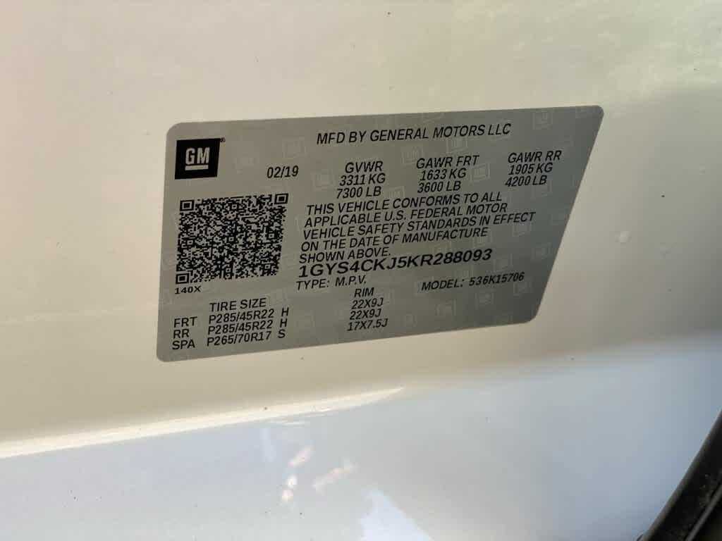 2019 Cadillac Escalade Premium Luxury