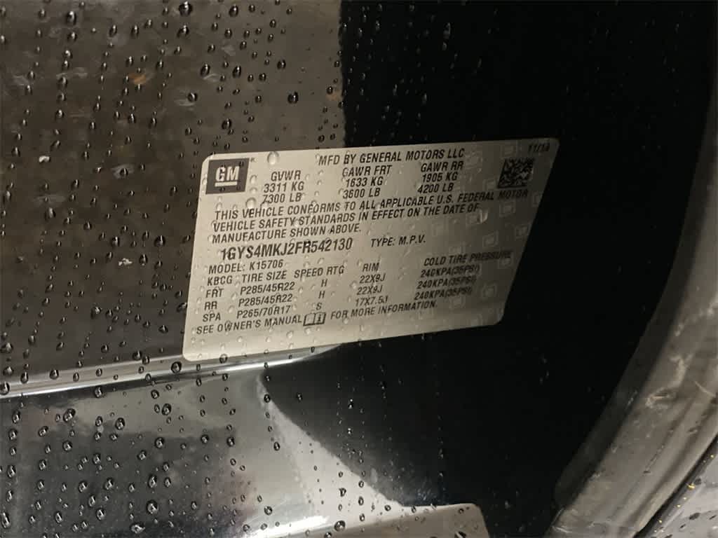 2015 Cadillac Escalade Luxury