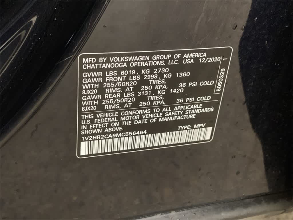 2021 Volkswagen Atlas 3.6L V6 SE w/Technology