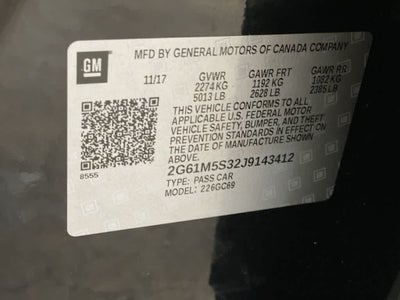 2018 Cadillac XTS Luxury