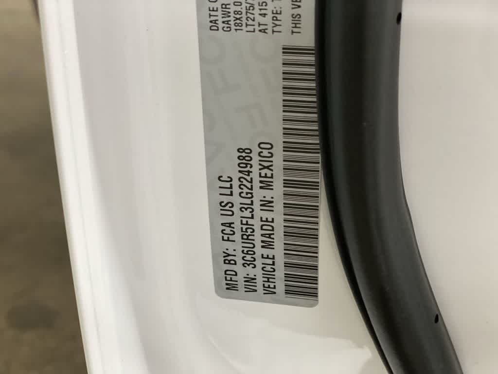 2020 RAM 2500 Laramie