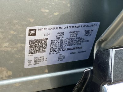 2024 Chevrolet Equinox EV 2LT