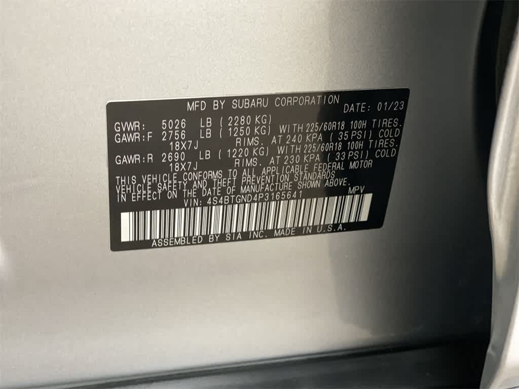 2023 Subaru Outback Limited XT