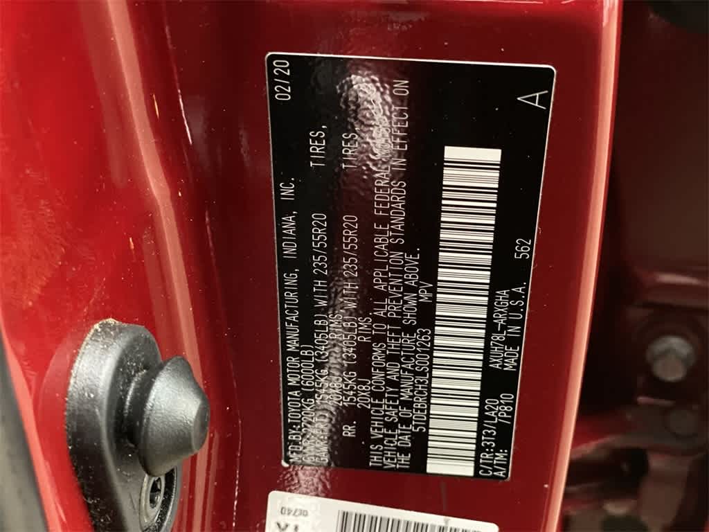 2020 Toyota Highlander Hybrid Platinum