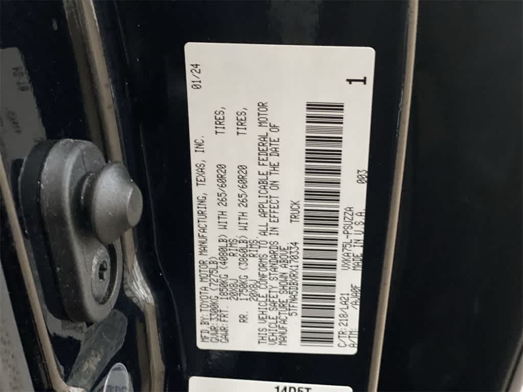 2024 Toyota Tundra 4WD Platinum