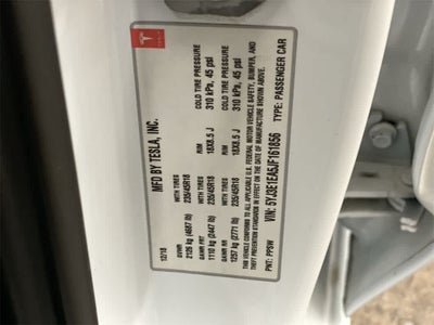 2018 Tesla Model 3 Long Range Battery