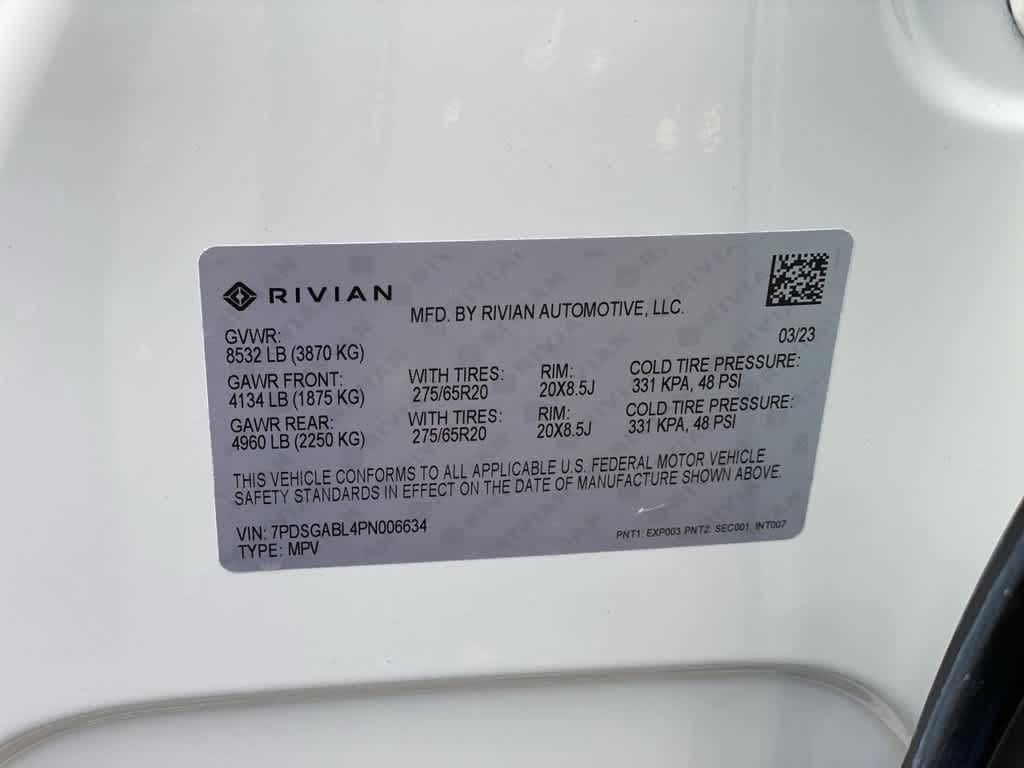 2023 RIVIAN R1S Launch Edition