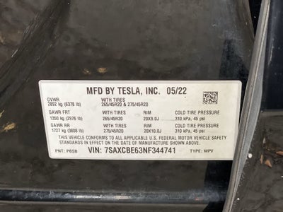 2022 Tesla Model X Plaid