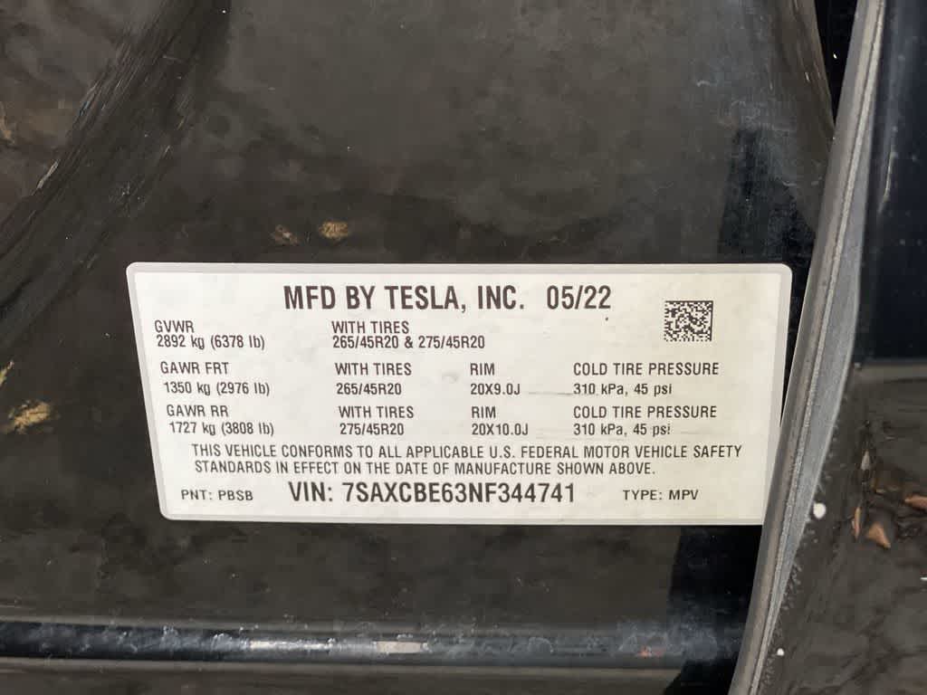 2022 Tesla Model X Plaid