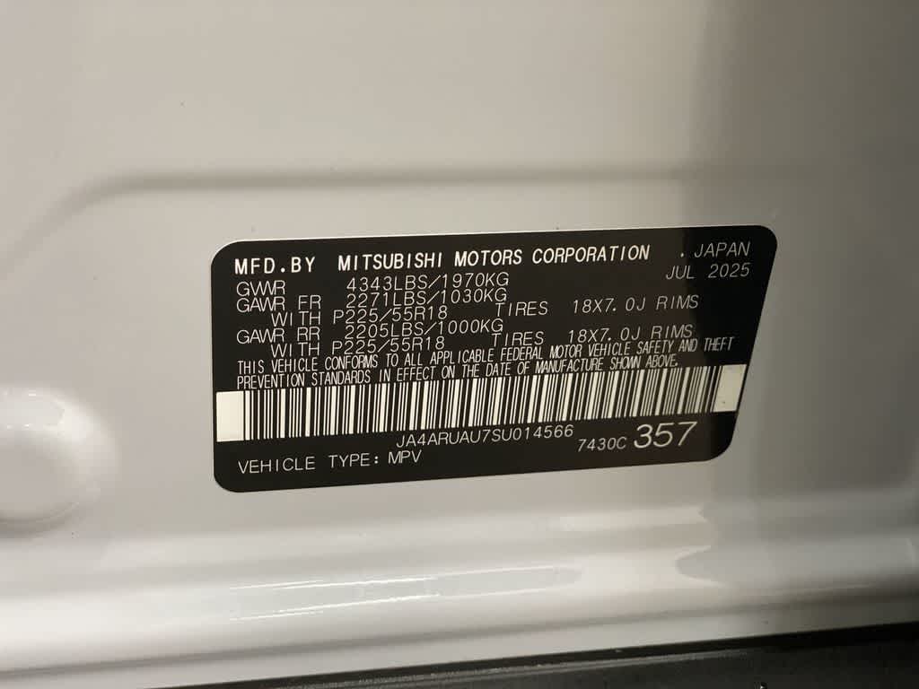 2025 Mitsubishi Outlander Sport S