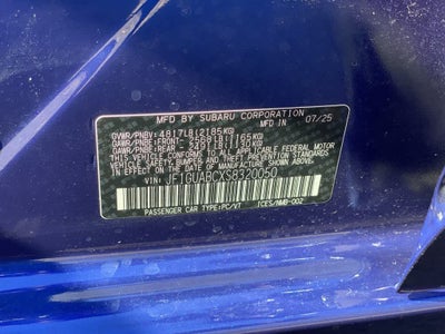 2025 Subaru Impreza BASE