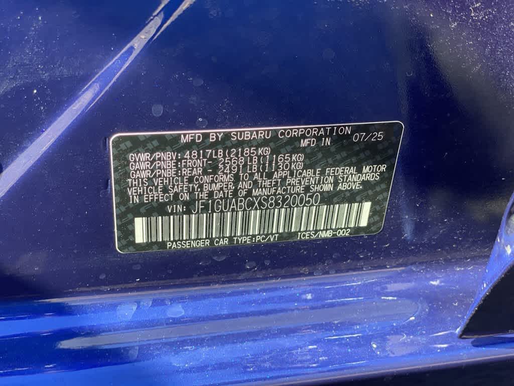 2025 Subaru Impreza BASE