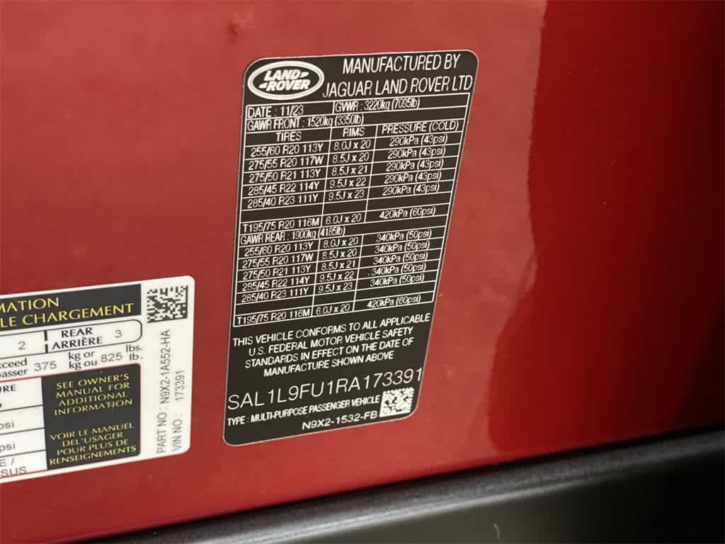 2024 Land Rover Range Rover Sport Dynamic SE