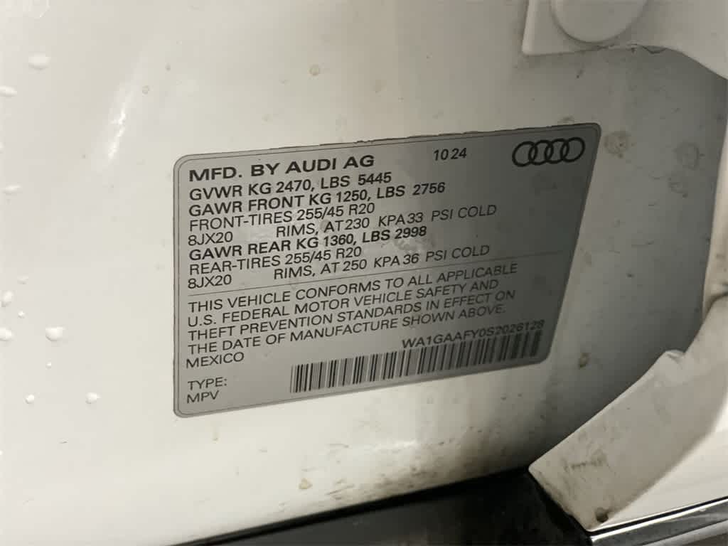 2025 Audi Q5 S line Premium