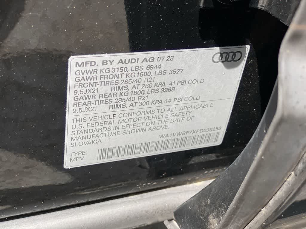 2023 Audi SQ7 Prestige