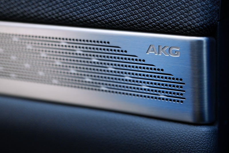 Close-up View of the AKG Studio Audio Speaker | Cadillac of Portland in portland OR
