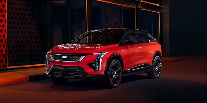 Trim levels of 2025 Cadillac OPTIQ