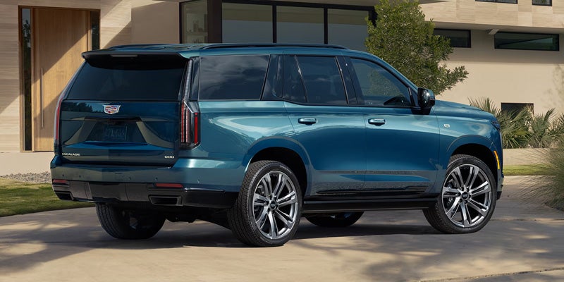 Rear view of the 2026 Cadillac Escalade